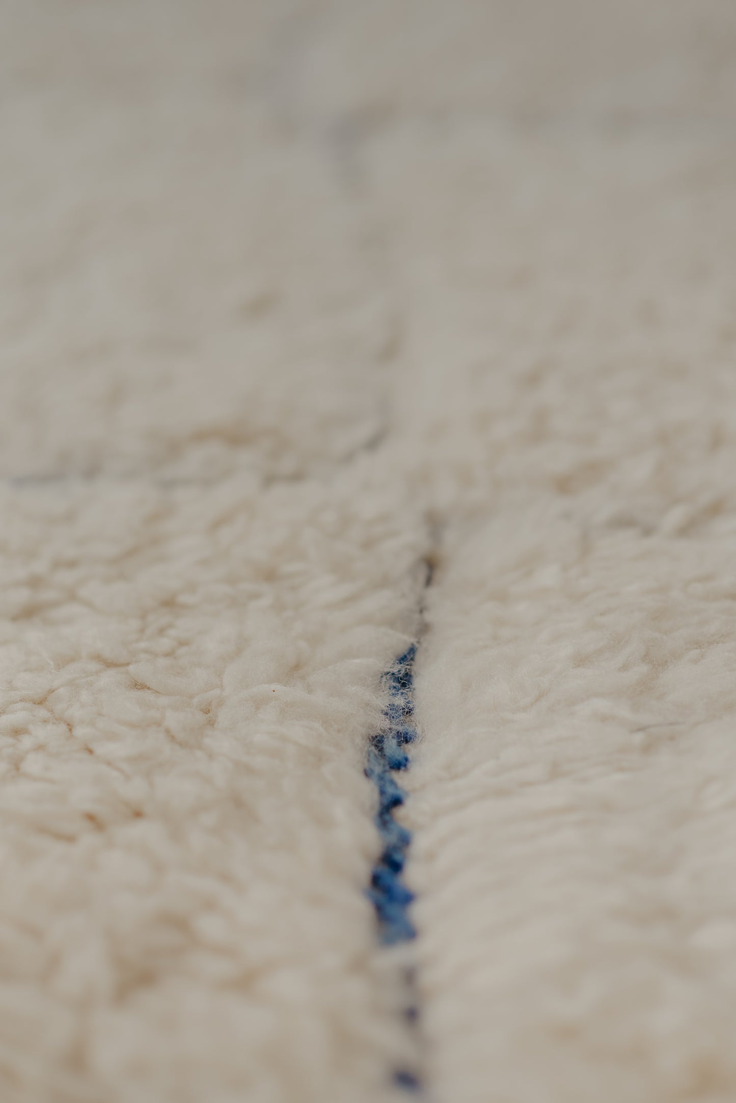 Blue – Dywan marokański z owczej wełny 166x255cm