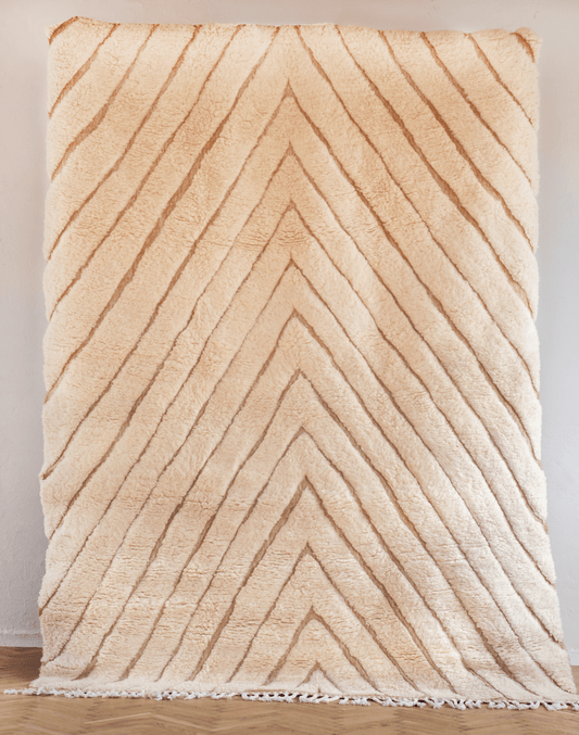 Latte – Dywan marokański z owczej wełny 200x267cm