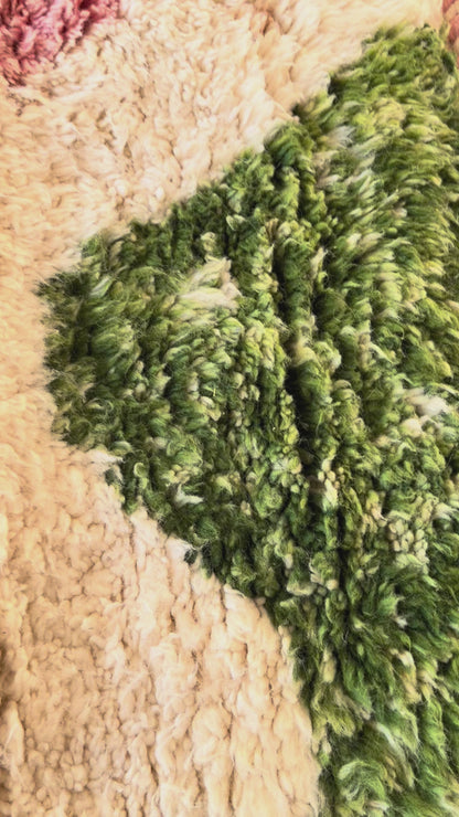 Fluffy – Dywan marokański z owczej wełny 150x244cm